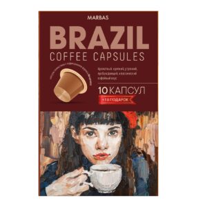 brazil coffee capsules nespresso 11 300x300 - Brazil Кофе в капсулах Бразилия 11 шт.